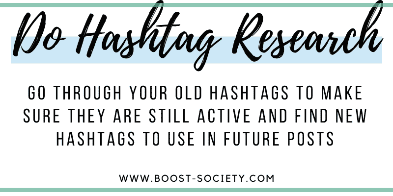 Do hashtag research