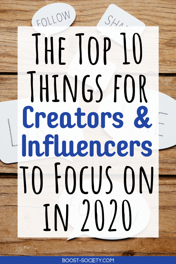 These are the top 10 things content creators and Instagram influencers need to do in 2020. From trying new trends to building a deeper connection with your audience, these are the tips that will help you grow in 2020. #influencer #instagram | influencer Instagram | how to be an influencer | Instagram influencer tips | how to be a travel influencer | travel influencer content | travel influencer Instagram | how to be a lifestyle influencer | lifestyle influencer Instagram | content creator tips